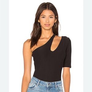 Alix Asymmetrical Bodysuit